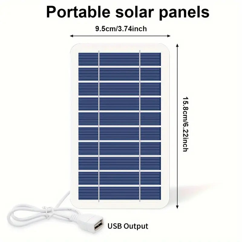 Solar USB Charger Panel