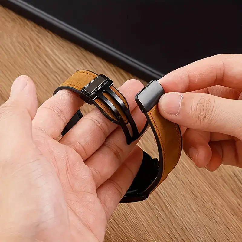 Men'S Premium + Silicone Magnetic Watch