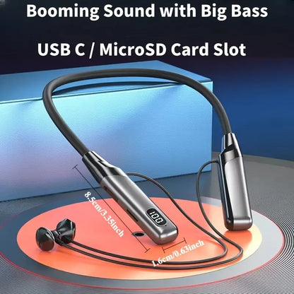 Wireless Neckband Headphones