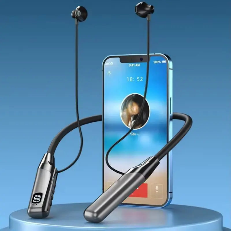 Wireless Neckband Headphones