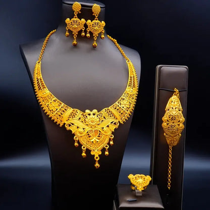 Exquisite and Versatile Bridal Jewelry Set for Wedding Banquets