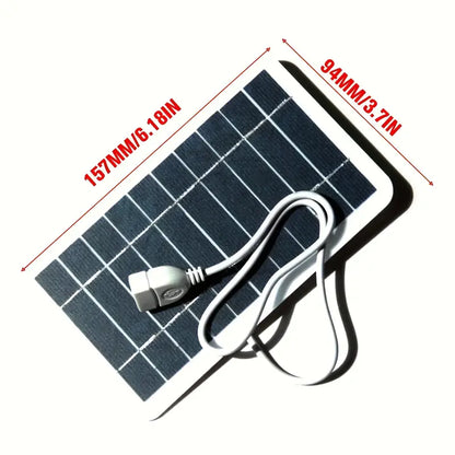 Solar USB Charger Panel