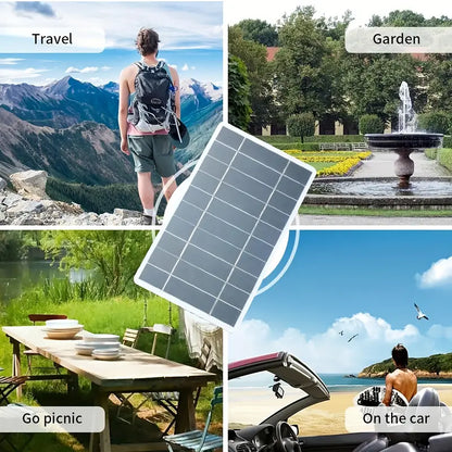 Solar USB Charger Panel