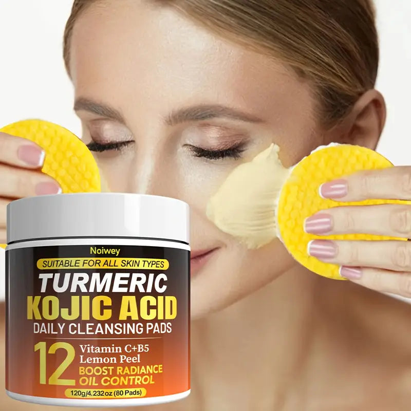 Kojic Acid & Turmeric Cleansing Pads
