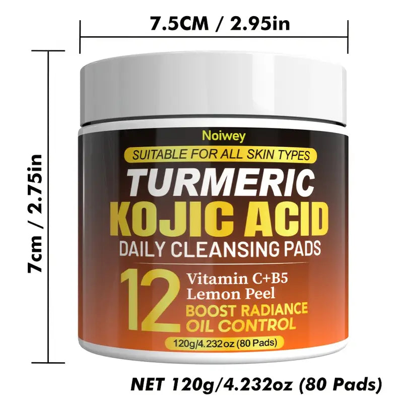 Kojic Acid & Turmeric Cleansing Pads
