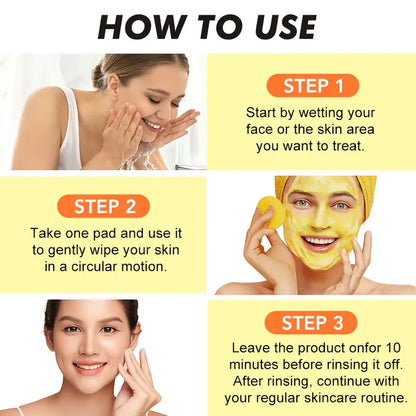 Kojic Acid & Turmeric Cleansing Pads