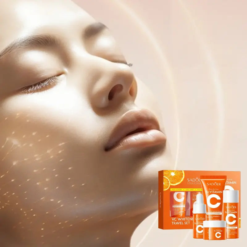 Vitamin C Skincare Travel Kit.