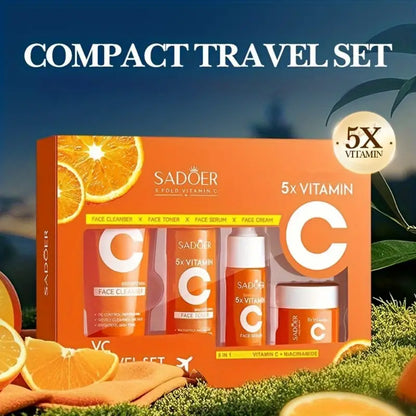 Vitamin C Skincare Travel Kit.