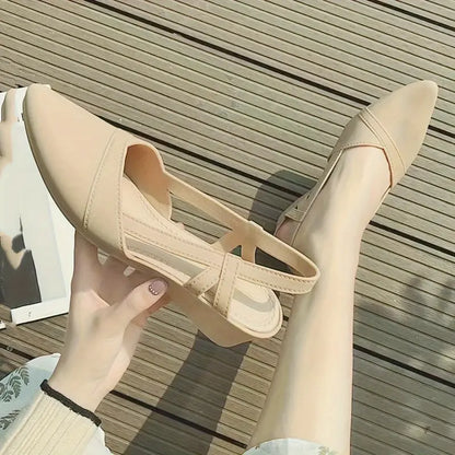 Casual Pointed Toe Lace-up Shoes