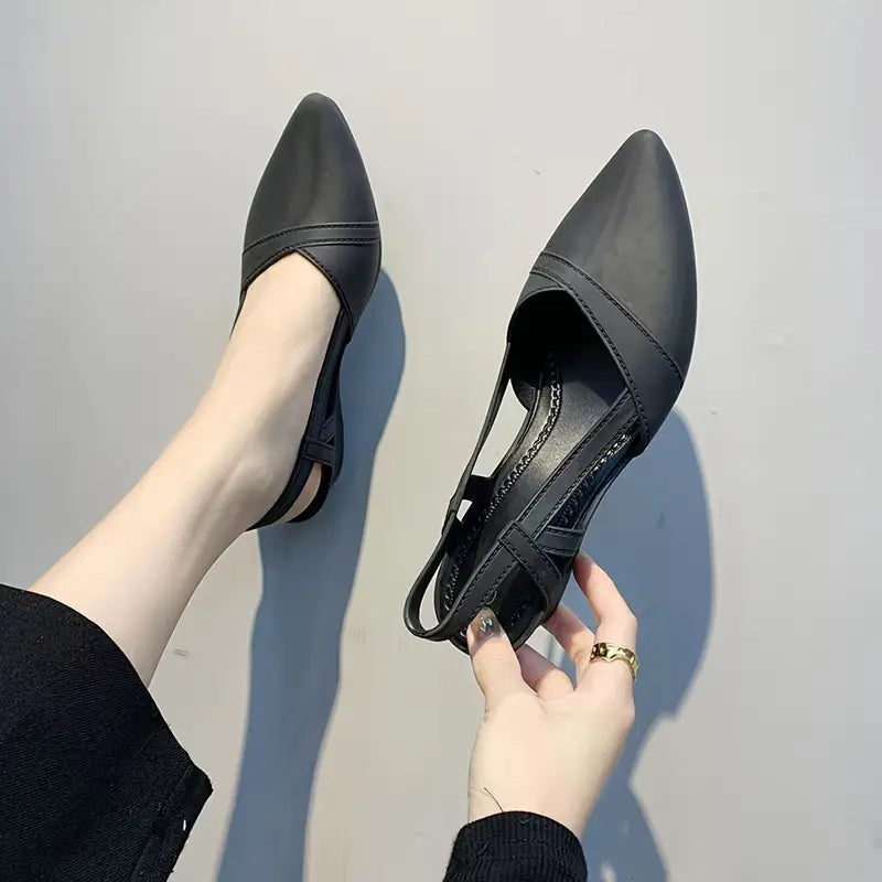 Casual Pointed Toe Lace-up Shoes