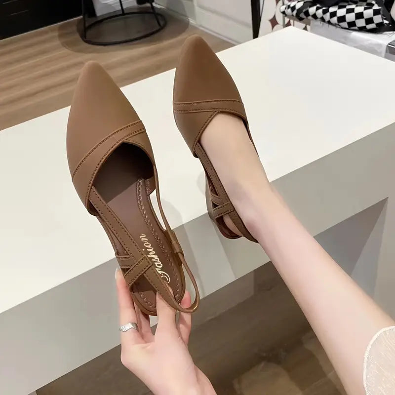 Casual Pointed Toe Lace-up Shoes